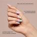 KISS Voguish Fantasy Press On Nails - Glam & Glow White Short Squoval | 28 Nails & Nail Glue Included - Buy Online on GoSupps.com