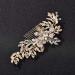 SWEETV Handmade Rhinestone Bridal Hair Comb Clip - Gold Wedding Hair Accessories - Buy Online on GoSupps.com