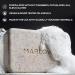 MARLOWE. No. 102 Men's Body Scrub Soap 7 oz (12 Bars) Warm Santal Scent Best Exfoliating Bar for Men Made with Natural Ingredients Apricot Seed Powder Shea Butter Olive Oil Green Tea Extracts Warm Santal 7 Ounce (Pack of 12) - Buy Online on GoSupps.com