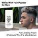 White Wolf Hair Styling Powder for Men - Instant Thickening Volumizer Dust - Firm Hold, Matte Finish - Cruelty-Free, Vegan - Ideal for Fine & Thinning Hair - Buy Online on GoSupps.com