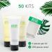 Eco-Friendly Amenities Set - 200 Piece Eco Tubes | 50 Bar Soaps Shampoo Conditioner & Body Lotion | Perfect for Hotels & Travel - Buy Online on GoSupps.com