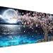 pchmcu 5D Lake Diamond Painting  Diamond Painting Moon Kits for Adults DIY Full Drill Crystal Rhinestone Arts and Crafts  Gem Art Paints with Diamond Home Wall Decor 27.5 X 15.7inch moon/lake