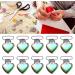 Buy GfRGFH Metal Heart Pacifier Clips - Colorful Rust-Proof Teething Clips for Kids - 10 Pack - Buy Online on GoSupps.com