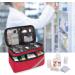 Trunab Red Storage Bag for Medical Care | First Aid Box & Weekly Tablet Organizer for Emergency Medicine & Supplements - Buy Online on GoSupps.com