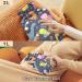 Buy Naanle Colorful Rainbow Dinosaur Heat Bottle - 1L Transparent Hot Water Bottle for Pain Relief Bed Hand & Feet Therapy - Ideal for Hot & Cold Use - Buy Online on GoSupps.com