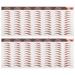 PRETYZOOM Autocollants pour Sourcils R sistants L'eau 12 Feuilles Marron R alistes Maquillage Yeux Sourcils Absents Asym triques Mise Rapide