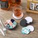 100 Pieces Sublimation Blank Cup Coasters Bulk - Square Rubber Cup Mat for DIY Crafts - 3.93 x 3.93 Inch - Buy Online on GoSupps.com
