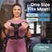 Cayatch Scoliosis Back Brace Posture Corrector - Adjustable Shoulder & Back Support for Women & Men - HSA/FSA/HRA Eligible - Black - Buy Online on GoSupps.com