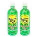 Set of 2 Bahama Balm 16oz Aloe Vera Gel After Sun Skin Care - Cools & Soothes - Helps Minimize Drying and Peeling Skin!