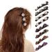 8PCS Crystal Stone Braided Hair Clips XIACIBDUS Braided Hair Clips for Women Duckbill Hair Barrettes Double Braided Hair Clip Rsvelte Braided Hair Clip with 3 Small Clips for Women Girls