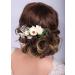 Kercisbeauty Cute Flower Hair Piece Side Hair Comb Wedding Bridal Floral Decorative Comb Women Girls Festival Headpiece Party - Buy Online on GoSupps.com