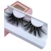 2Pair 28-30mm Long Mink Fur Handmade False Eyelashes - Fashion Fluffy Mink Lashes - Buy Online on GoSupps.com