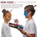 Professional Face Paint Kit for Kids & Adults - 16 Colors, Easy to Apply & Remove, Non-Toxic & Hypoallergenic - Buy Online on GoSupps.com