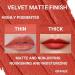 Oulac Orange Red Creamy Matte Lipstick | Moisturising Soft Satin Finish Lipsticks for Women | Highly Pigmented with Rose Oil | Vegan & Cruelty-Free - 3.6g - Buy Online on GoSupps.com
