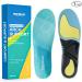 Plantar Fasciitis Insoles for 200+ lbs | Heavy Duty Support & Pain Relief | Orthotic Insoles for High Arch & Flat Feet | Cushioning Insoles for Work Shoes & Boots (Blue M:13/13.5/14 W:14/14.5/15 - Buy Online on GoSupps.com