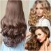 Jumbo Hair Curlers Rollers Set - 24Pcs Self Grip Rollers with Stainless Steel Clips for Long & Short Hair Volume - Buy Online on GoSupps.com