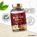 Antarctic Krill Oil 2000mg | 120 Softgel Capsules | High Strength Supplement with Astaxanthin and Omega 3 Fatty Acids EPA/DHA | by Horbaach 120 count (Pack of 1) - Buy Online on GoSupps.com