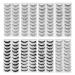 FRCOLOR 80 Pairs Natural Fake Eyelashes 8-Style Thick Long Eye Lashes for Women Lady Teenager Girls