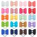 40pcs baby girls hair loops hair tie big grain band elastic hair rubber band ponytail holder hair jewelry for children toddlers