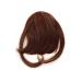 WIG ME UP - YZF-W1030-33 Clip-In Bangs Hair Insert Long Strands on the Side Mahogany Rust Brown Brown Chestnut (33)