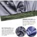 Silk Satin Sleep Cap Bonnet | Adjustable Night Cap for Natural Curly Hair | Heather Green - Buy Online on GoSupps.com