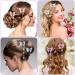 Shop Wllhyf 8-Piece Butterfly Hair Accessories Set - Movable Fabric Butterflies with Removable Rhinestones - International Shipping Available - Buy Online on GoSupps.com