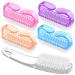 Larbois Nail Brush for Cleaning Fingernails Fingernail Brush Nail Cleaning Brushes Handle Grip Nail Brush for Toes and Nails Men Women (5 Pack)