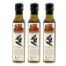 FOOD-UNITED BOOOSTER APSU Spicy Oil 3 x 250 ml Extra Virgin Olive Oil from Crete Greece with Chipotle Pepper Pods Slightly Spiced Premium Dressing Oil for the