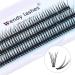 Individual Cluster Lashes C Curl 0.10mm 13mm 120Pcs | Soft 3D Effect DIY Eyelash Extensions - RR-13mm Clusters-YW-0.10-C - Buy Online on GoSupps.com
