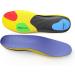 Welnove Insoles for Men - Relief for Plantar Fasciitis Arch Support Orthotics Comfortable Shoe Inserts for Flat Feet & Foot Pain - M Blue M:W 9-10 / M 7-8 - Buy Online on GoSupps.com