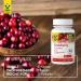 Buy Raab Vitalfood Organic Cranberry Extract Capsules - 90 Sugar-Free & Vegan 50mg Proanthocyanidins (PAC) - Gluten-Free International Shipping - Buy Online on GoSupps.com