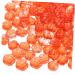 KONTONTY 100pcs Pumpkin Beads Bracelet DIY Supplies Earring Beads Lantern Charm Beads DIY Bead Pumpkin Loose Beads Thanksgiving Earring Making Beads Tibetan Beads Bags Czech Republic Glass