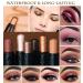 SlZZ Eyeshadow Stick Set - 3 Waterproof Creamy Shades for Smoky Eyes | Light to Dark Brown Eyeshadow Pens - Buy Online on GoSupps.com