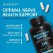 Neuropathy Support | Natural Nerve Discomfort Relief | Made in USA | Antioxidant Formula for Trigeminal Neuralgia & Diabetic Neuropathy | 30 Caps - Buy Online on GoSupps.com