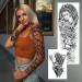 Aresvns Waterproof Sleeve Tattoo Temporary (L19xW7) - Realistic Indian Style Fake Tattoos for Adults - Buy Online on GoSupps.com