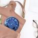 Griwiuiowe Cute Fashion Lens Case - Portable Glitter Luxury Bling Stars Eye Care Set (Blue) | International Shipping Available - Buy Online on GoSupps.com
