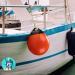 Salty Reef Marine Hardware 12 All Purpose Marine Grade PVC Vinyl Round Buoy Fender in Orange - Buy Online on GoSupps.com