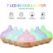 550ml Aroma Diffuser & Ultrasonic Humidifier with Remote Control | GUKKK Wood Optics 7 Colors LED for Yoga Office & Bedrooms - Buy Online on GoSupps.com