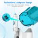 Silver Fork Water Flosser - 10 Pressure Settings Oral Irrigator Anti-Leakage Dental Cleaner with 7 Tips 600ml High Capacity for Braces & Teeth Care (Blue - Buy Online on GoSupps.com