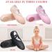 SATINIOR 3 Pairs Girls Ballet Shoes - 3 Colors Ballet Slippers for Toddlers Practice & Yoga Dance - Size 11 Little Kid (Black, Pink, Beige) - Buy Online on GoSupps.com