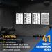 Girls Sport Poster Set: 4 Exercise Workout Posters with 41 Original Named WODs - Cross Training Benchmarks - (4 Laminated Posters A3) - Buy Online on GoSupps.com