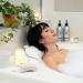 Sierra Concepts Spa Bath Pillow - Luxury Ergonomic Support for Neck, Head, and Shoulders - 3D Mesh Design with Strong Grip Suction Cups for Ultimate Relaxation in the Tub - Buy Online on GoSupps.com