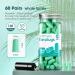 60 Pairs Tiffany Green Foam Ear Plugs for Sleeping & Travel | 38 dB SNR | Reusable & Super Soft | Universal Size | Motorcycle & Noise Protection - Buy Online on GoSupps.com