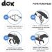 DDOXX Nylon Step-In Dog Harness - Adjustable Light Blue Puppy Harness for All Sizes | L (65-99 cm) - International Shipping Available - Buy Online on GoSupps.com