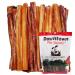 Downtown Pet Supply 12-inch Bully Sticks for Large Dogs Pack of 15 - Single Ingredient Rawhide Free Dog Chews for Aggressive Chewers - Nutrient-Rich and Odor Free Bully Sticks for Dogs - Beef