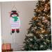 STOBAZA 2pcs Calendars Christmas Calendar Countdown Cute Calendar Christmas Calendar Pendant Christmas Socks - Buy Online on GoSupps.com