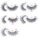 IFLOVEDEKD 20 Pairs 3D Handmade Natural False Eyelashes | 5 Styles Pack for Soft Wispy Lashes | Reusable Mink Strip Lashes for a Natural Look - Buy Online on GoSupps.com