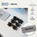 Opulize Rio UV400 Sun Reading Glasses - Glossy Light Brown Tortoise Frame for Men & Women - Spring Hinges - S53-1 +1.00 Dioptre - Buy Online on GoSupps.com
