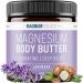 Magnesium Body Butter for Women - Magnesium Lotion Alternative with Mango  Shea  Grapeseed & Magnesium Oil for Legs - Lightly Scented with Lavender  Tea Tree & Cedarwood