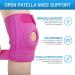 AVIDDA Knee Support Brace for Women | Patella Tendon with Side Stabilizers | Adjustable Size XS-M | Pink - Buy Online on GoSupps.com